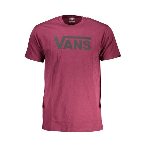 Vans Classic Logo Tee Shirt Men Purple T-Shirts